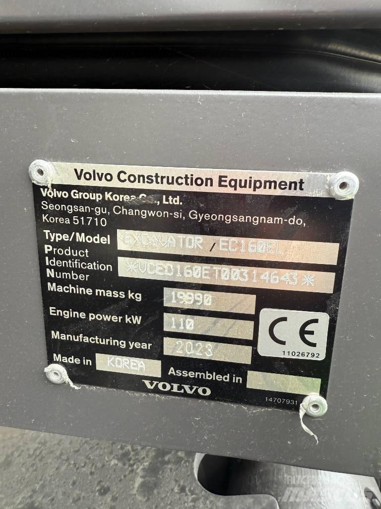 Volvo EC 160 E Гусеничні екскаватори