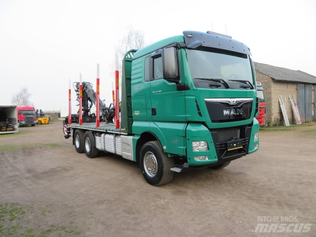 MAN TGX 33.480 Лісовози