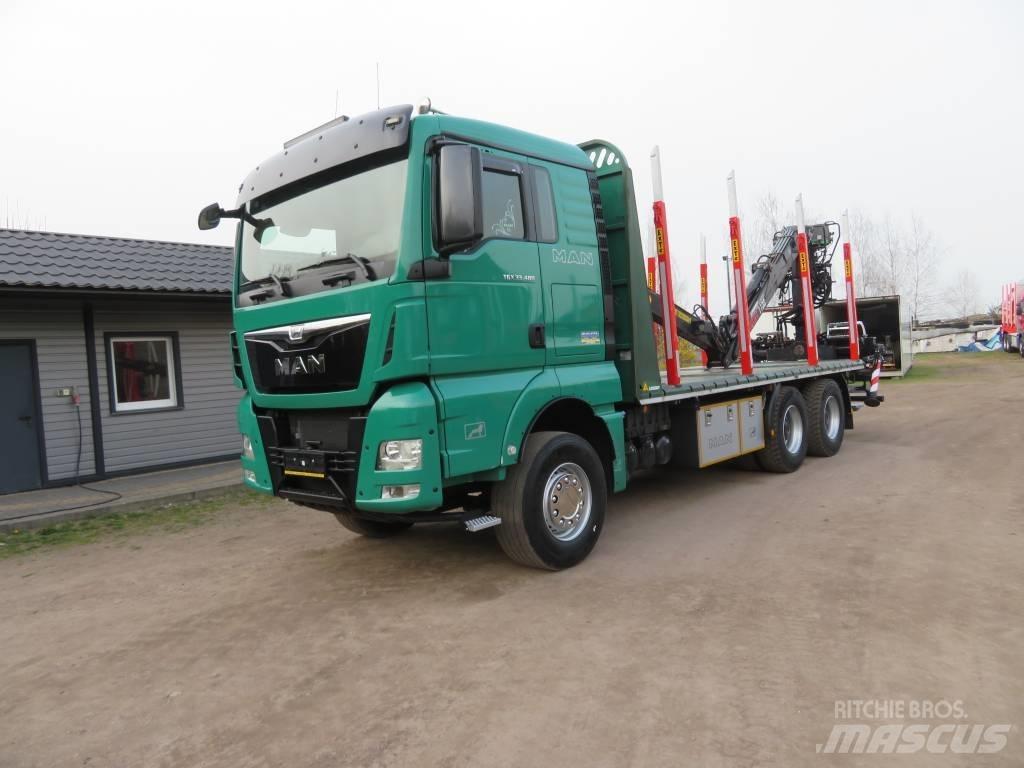 MAN TGX 33.480 Лісовози