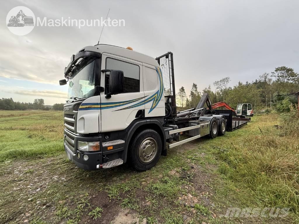 Scania P 380 LB Вантажівки з гаковим підйомом