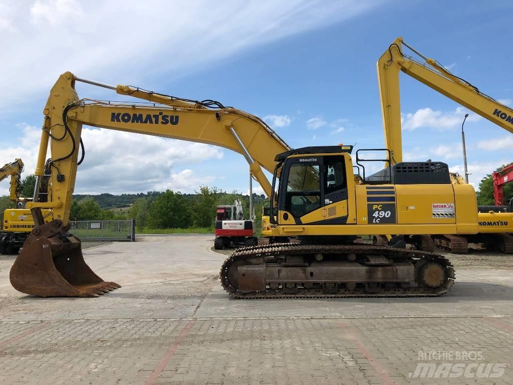 Komatsu PC490LC-10 Гусеничні екскаватори