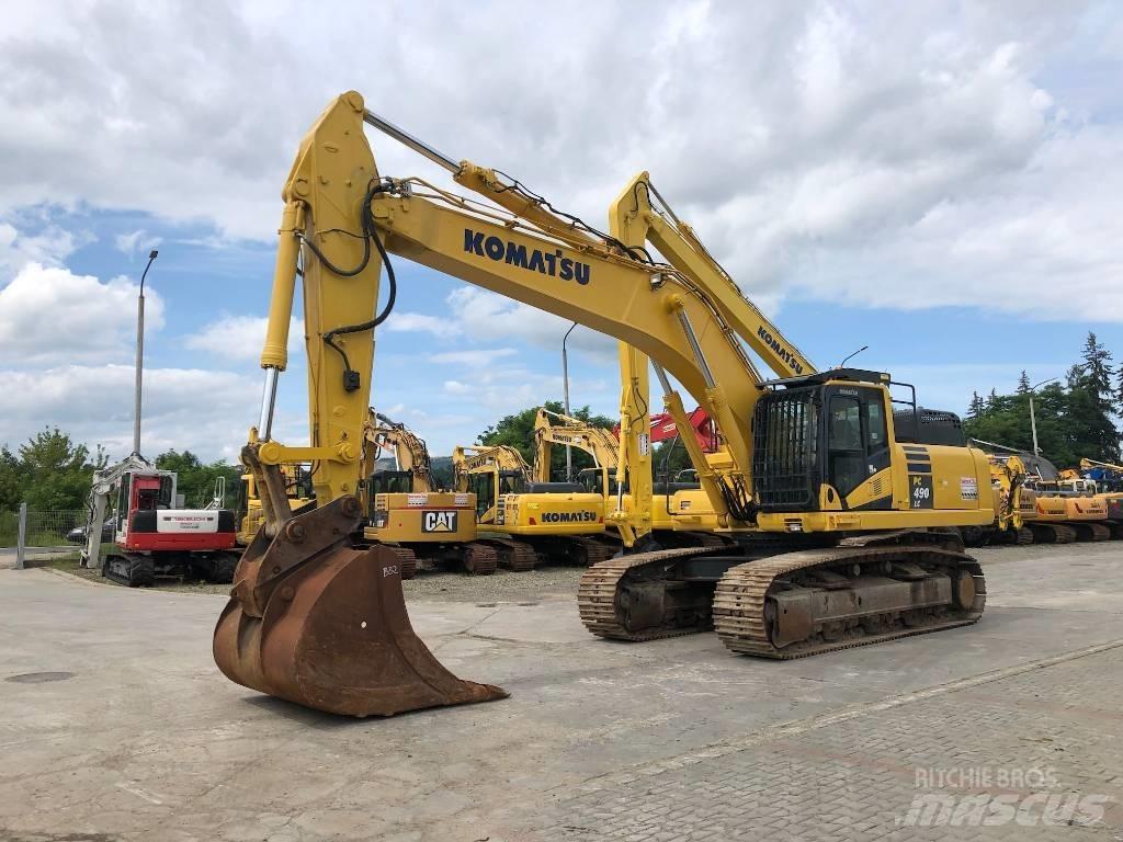 Komatsu PC490LC-10 Гусеничні екскаватори