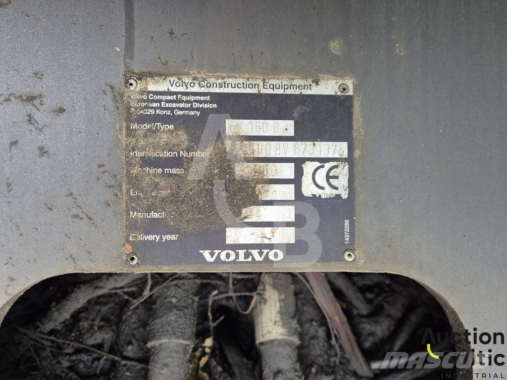 Volvo EW 160 B Колісні екскаватори