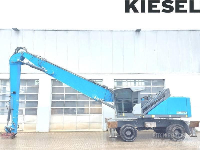 Fuchs MHL 350 F Перевантажувачі металобрухту/промислові навантажувачі