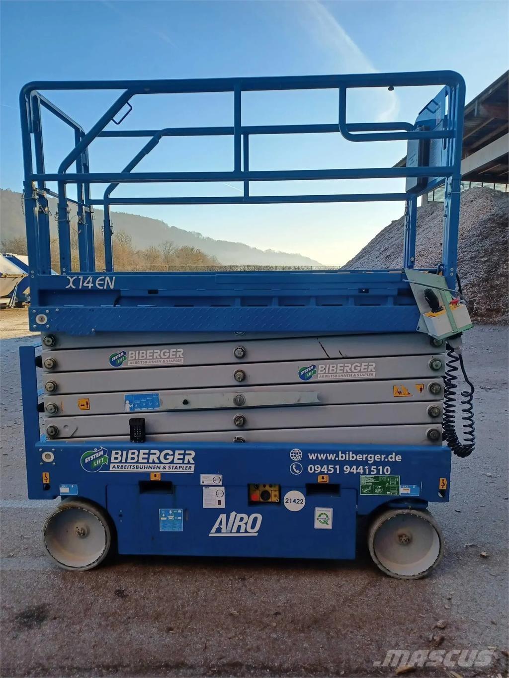 Aichi X14EN Підйомники-ножиці