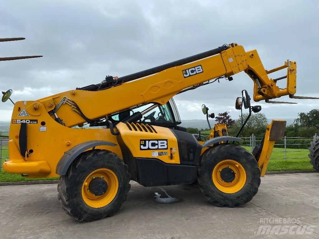 JCB 540-170 Телескопічні навантажувачі