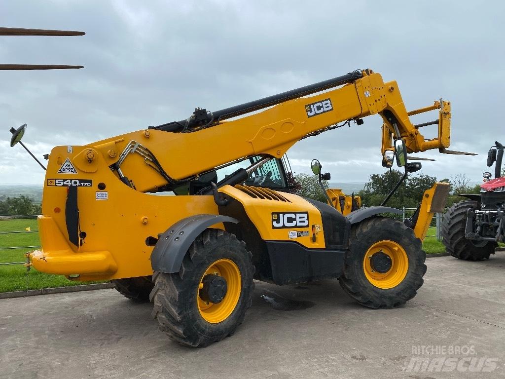 JCB 540-170 Телескопічні навантажувачі