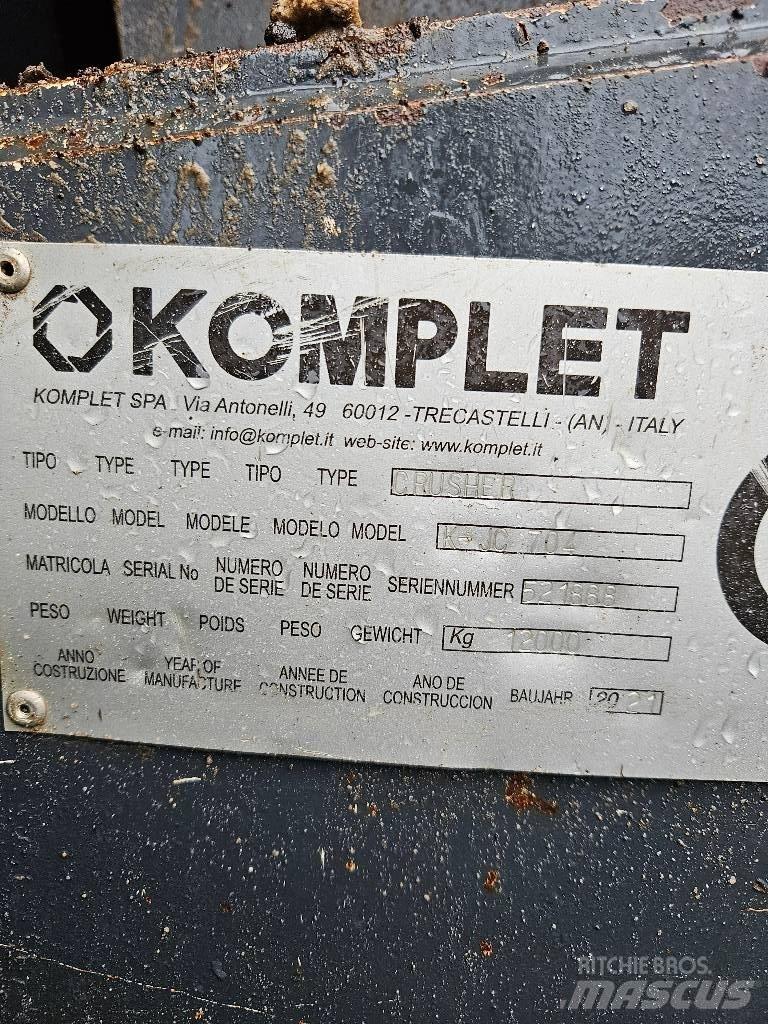 Komplet K-JC 704 Мобільні дробарки