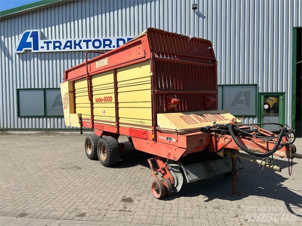 Krone Turbo 5000 T Причепи із самозавантаженням