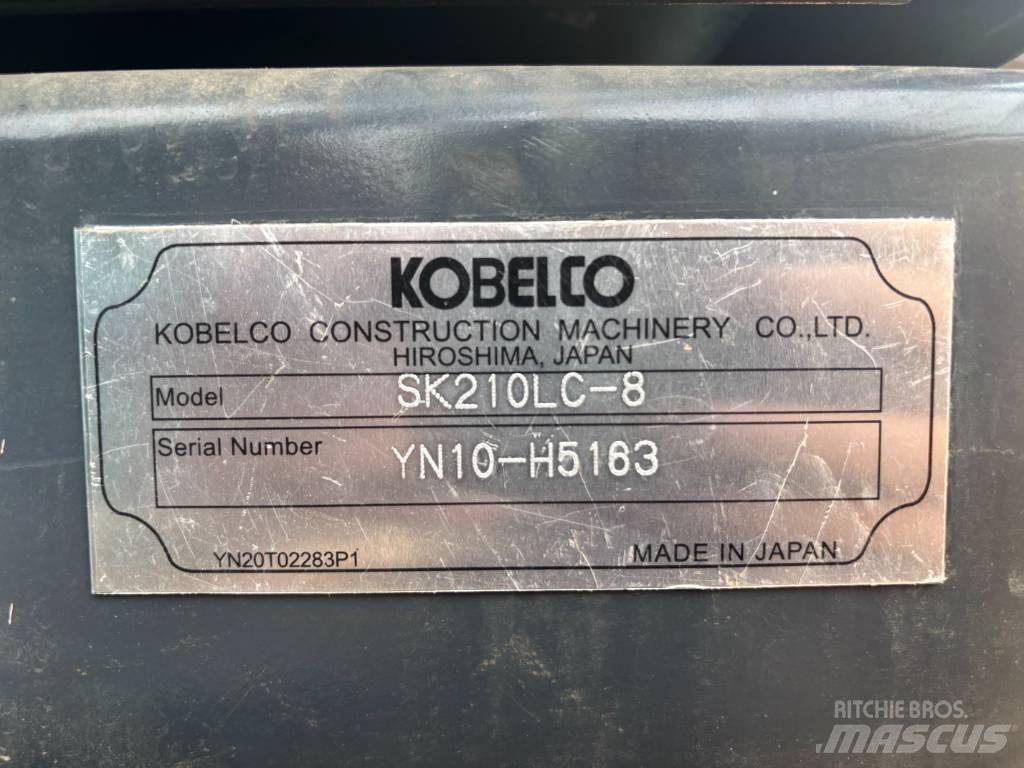 Kobelco SK 210 Гусеничні екскаватори
