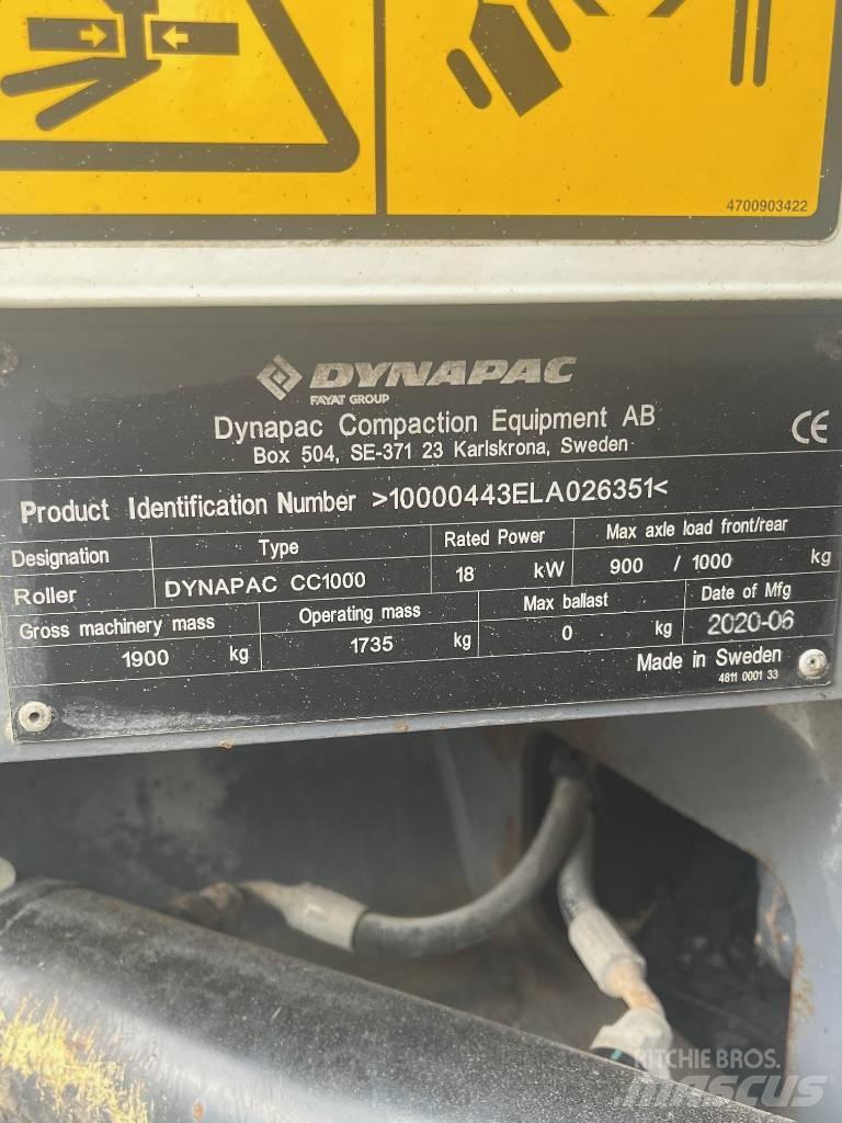 Dynapac CC 1000 Котки тротуарні