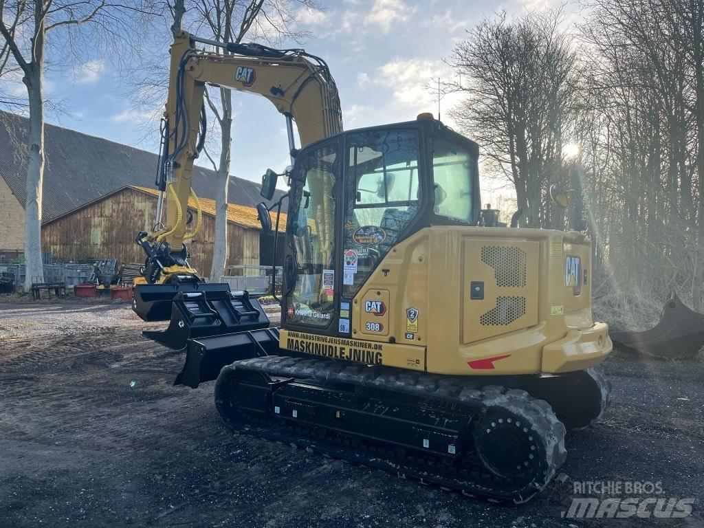 CAT 308 Середні екскаватори 7т. - 12т.