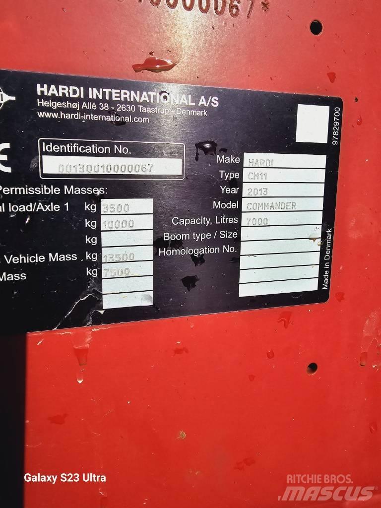 Hardi Commander 7000 Причіпні обприскувачі