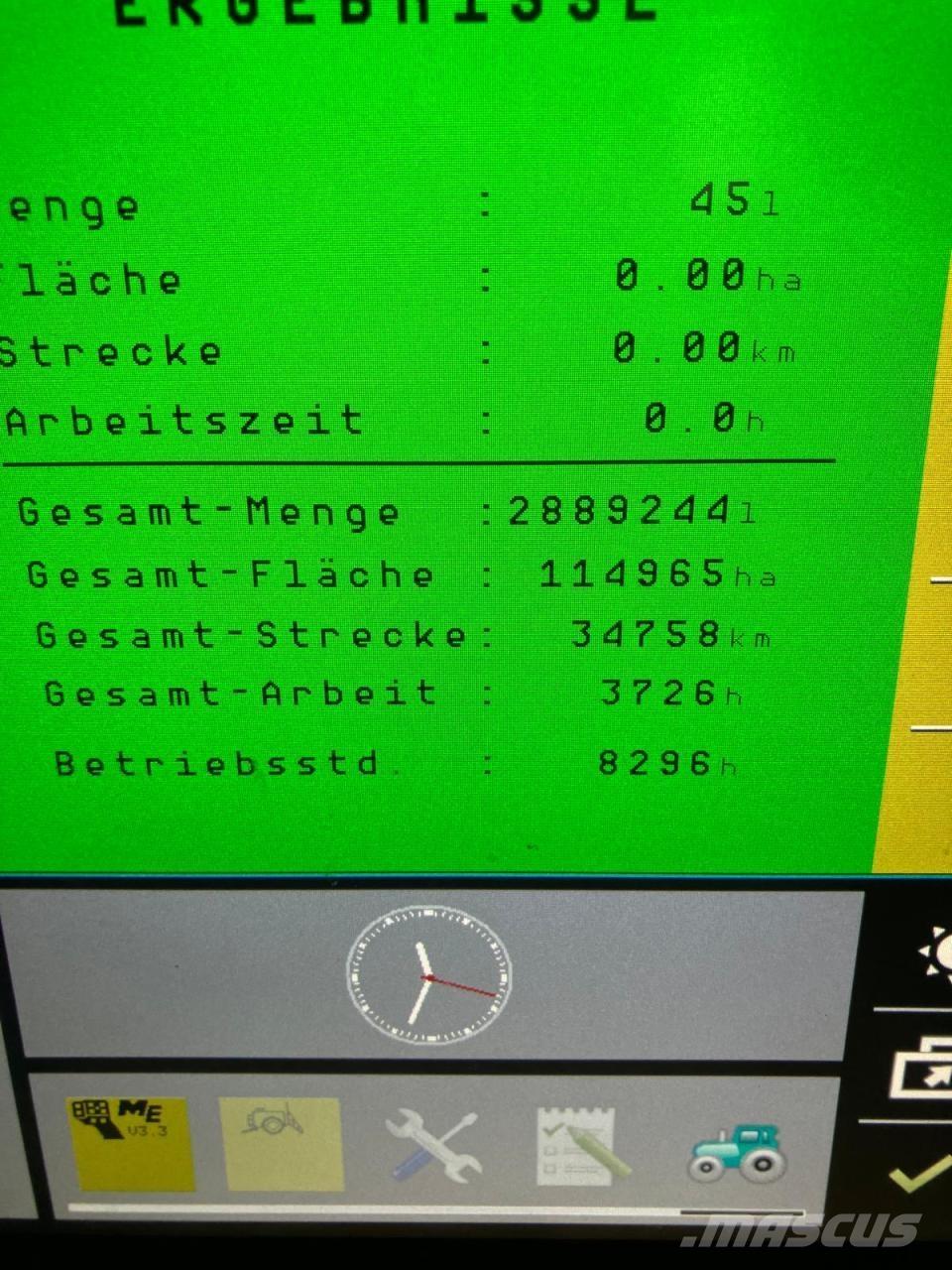 Dammann DT 2500H Причіпні обприскувачі