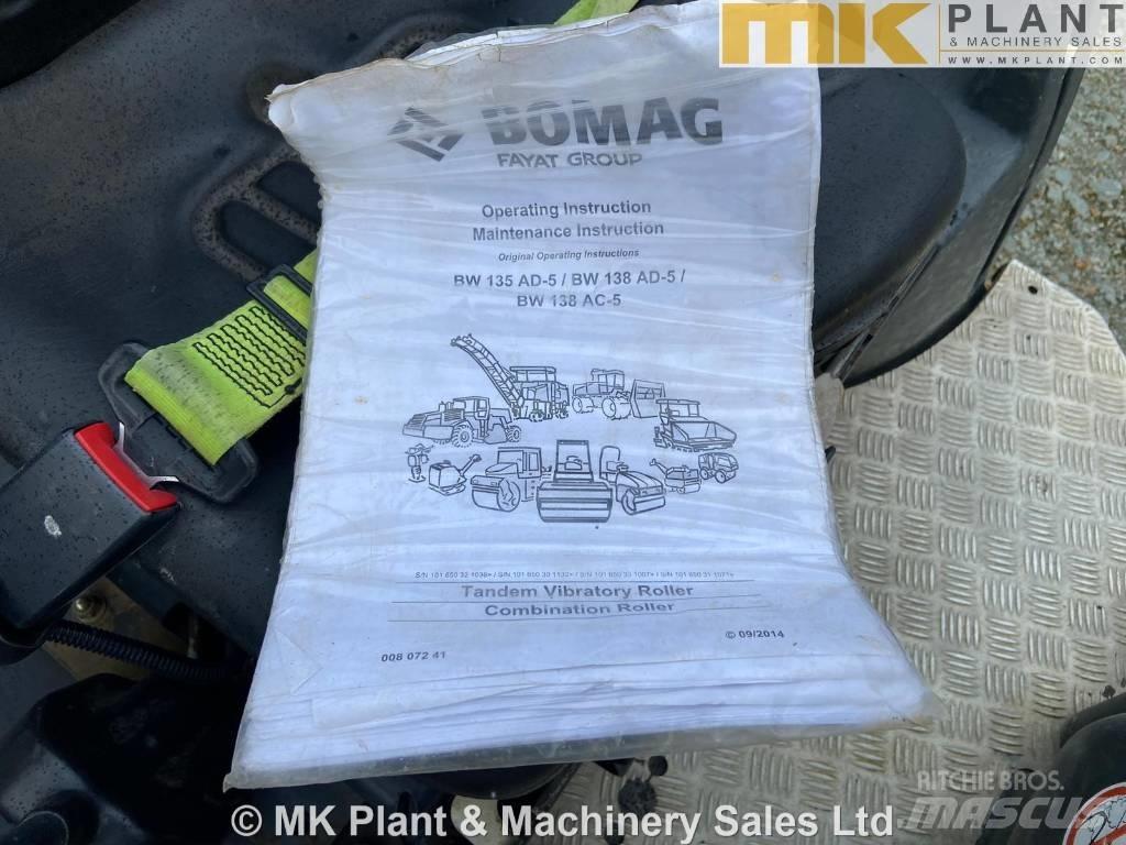 Bomag BW 135 AD-5 Котки тротуарні