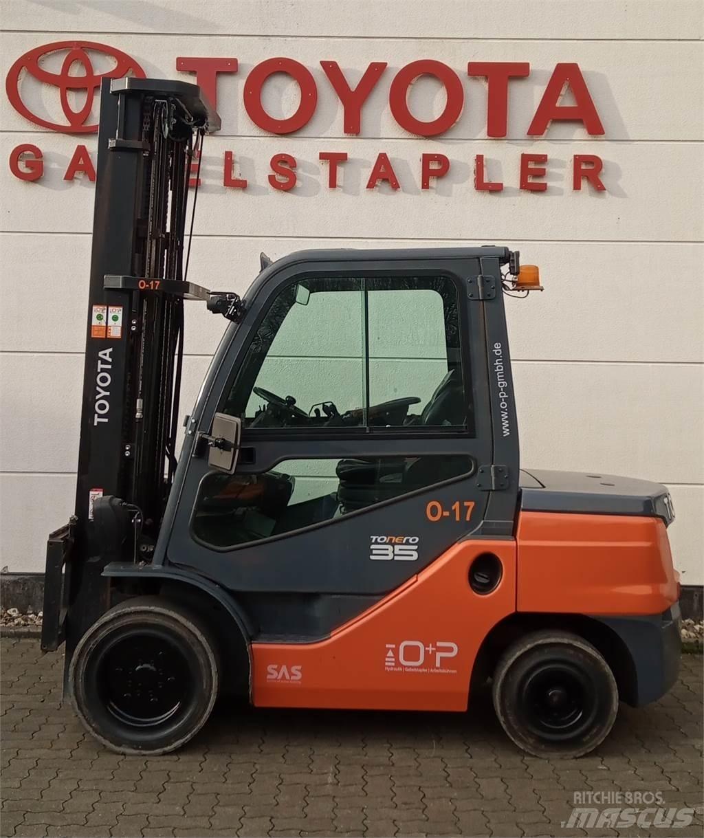 Toyota 52-8FDJF35 Дизельні навантажувачі