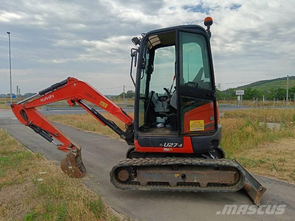 Kubota U 27-4 Міні-екскаватори < 7т