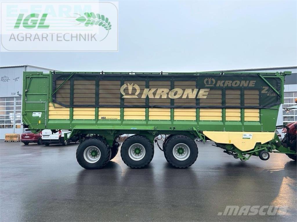 Krone zx 560 gl Причепи перевантажувачі зерна