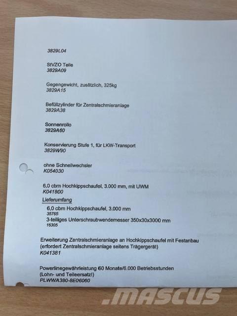 Komatsu WA 380-8 Фронтальні навантажувачі