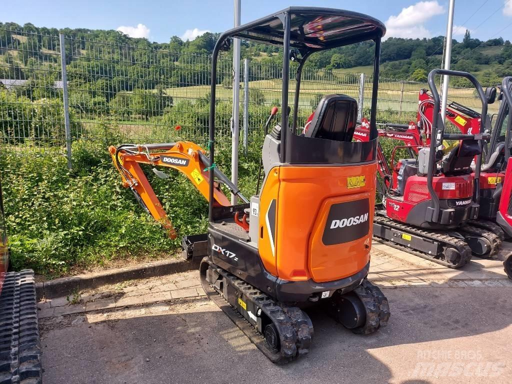 Develon DX 17 Z Міні-екскаватори < 7т