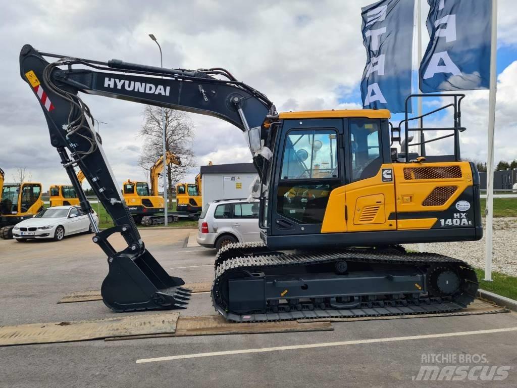 Hyundai HX140AL Гусеничні екскаватори