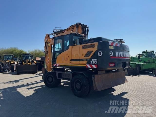 Hyundai HW 210 Колісні екскаватори