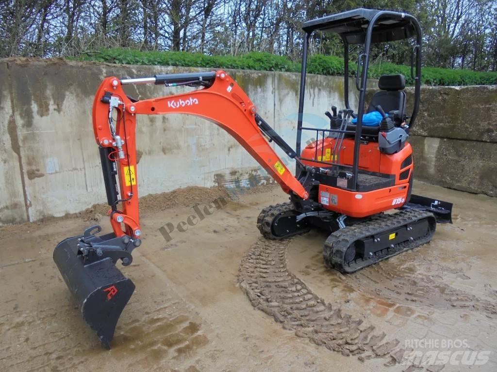 Kubota U 15-3 Міні-екскаватори < 7т