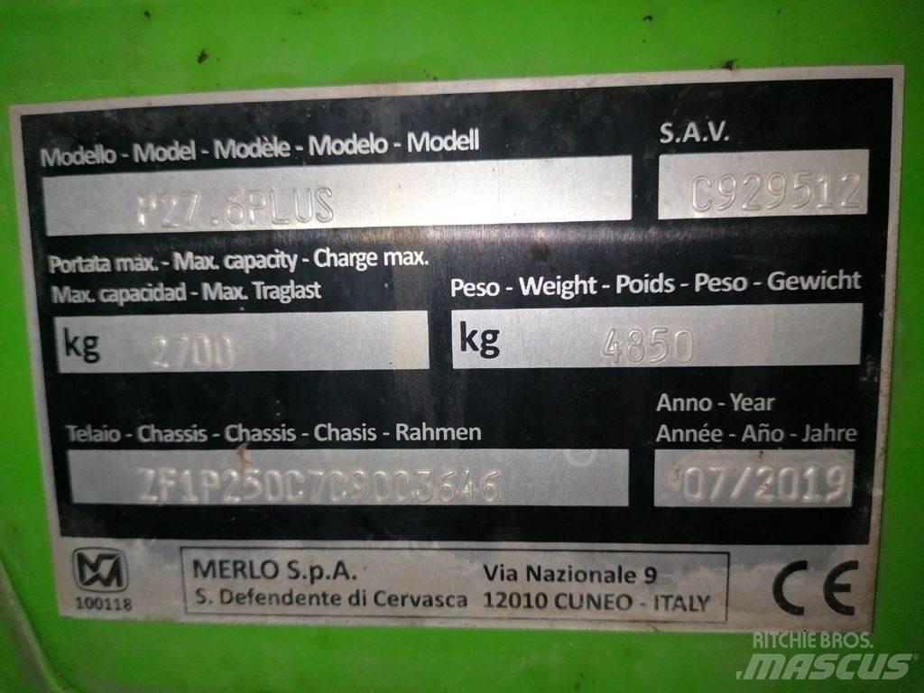Merlo P27.6 PLUS Телескопічні навантажувачі