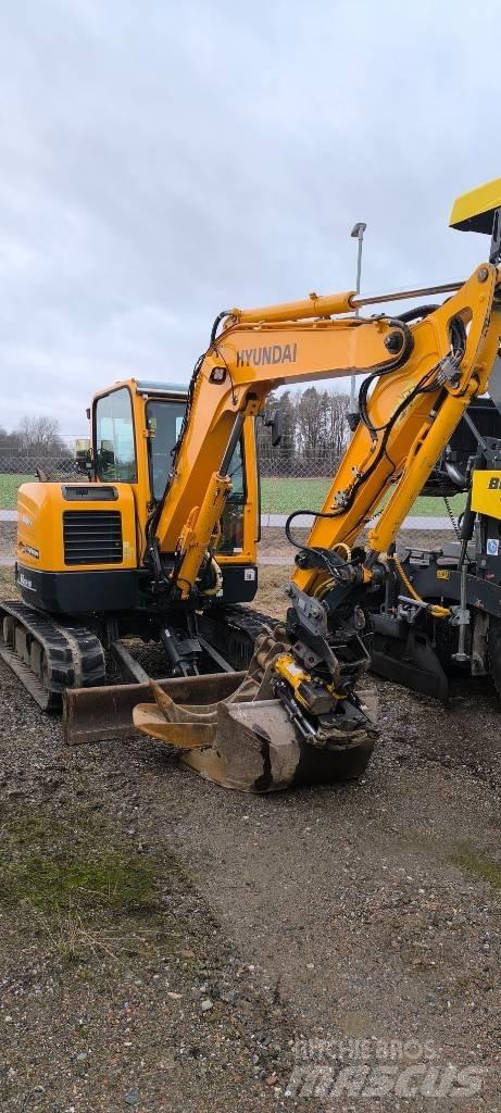 Hyundai R60CR-9A Міні-екскаватори < 7т