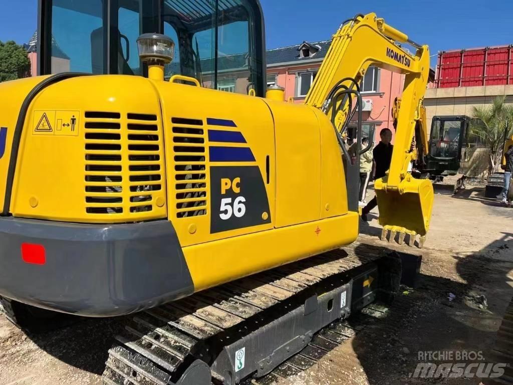 Komatsu 56 Міні-екскаватори < 7т