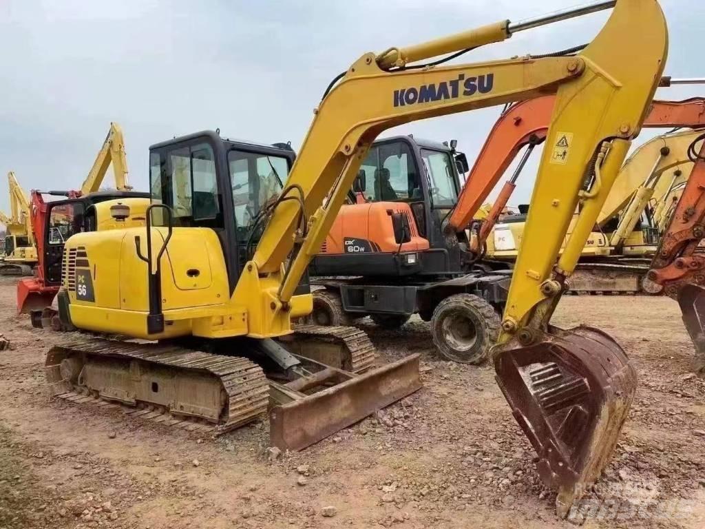 Komatsu 56 Міні-екскаватори < 7т