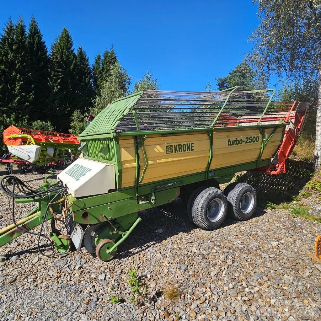 Krone Turbo-2500 Причепи із самозавантаженням