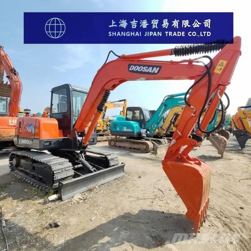 Doosan DH 60-7 Міні-екскаватори < 7т