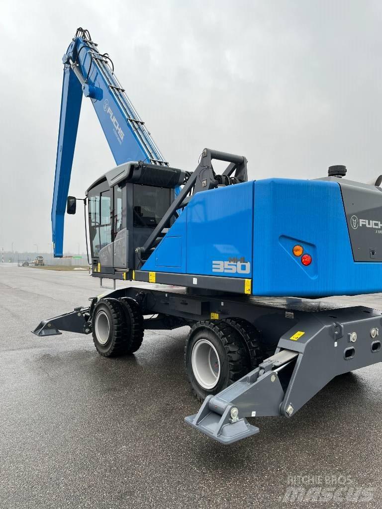 Terex Fuchs 350F Перевантажувачі металобрухту/промислові навантажувачі