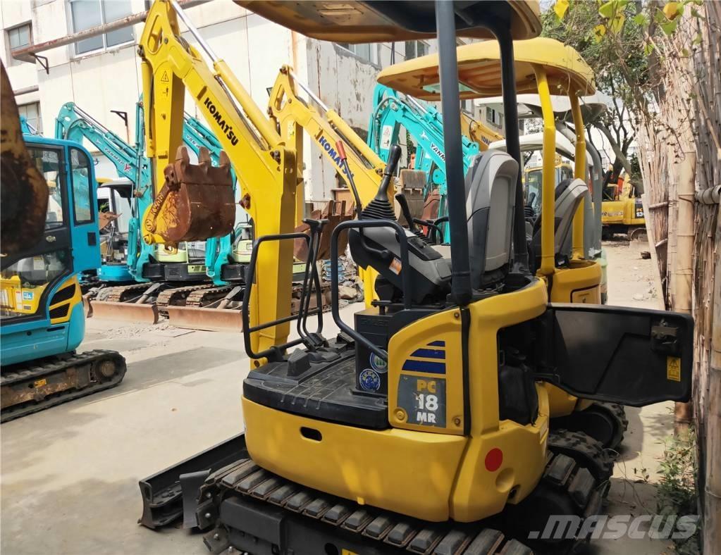 Komatsu PC18MR-3 Міні-екскаватори < 7т