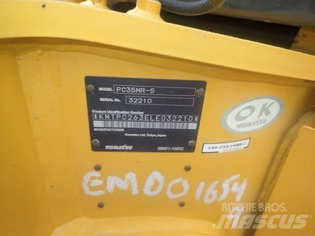 Komatsu PC35MR-5 Міні-екскаватори < 7т