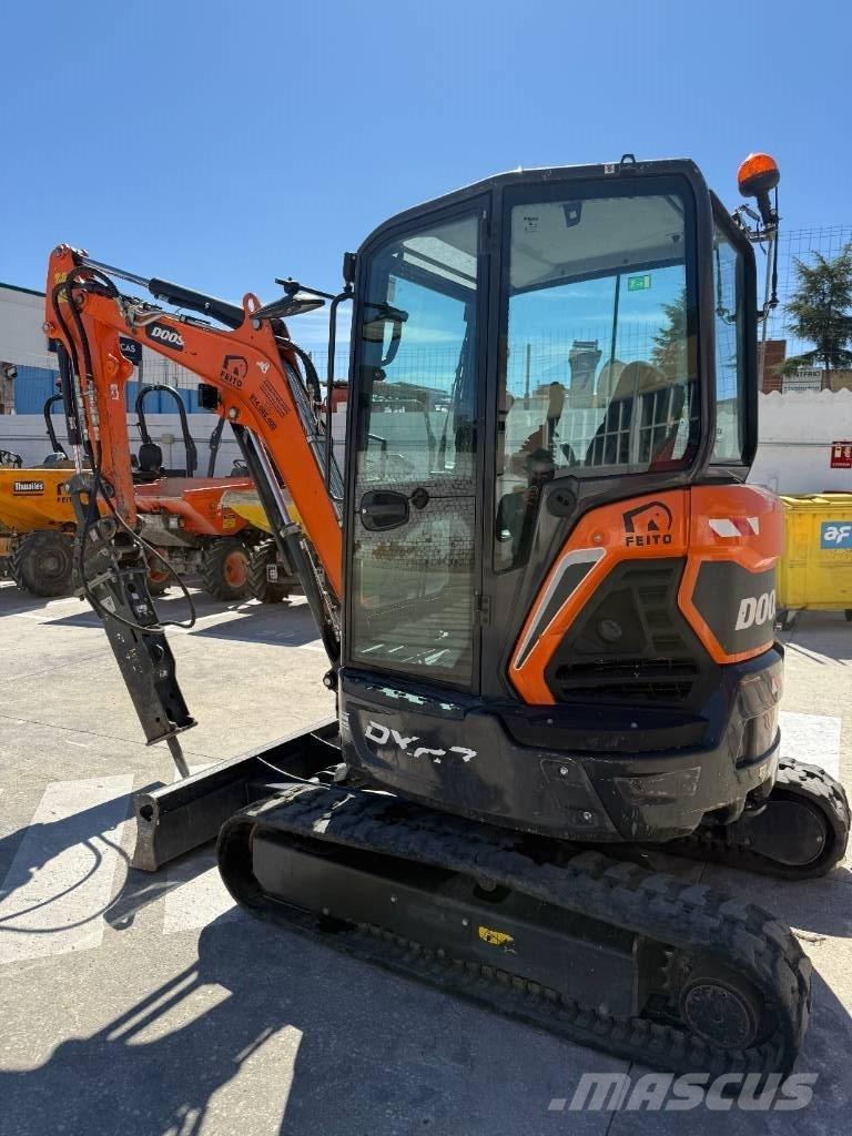 Doosan DX 27 Z Міні-екскаватори < 7т