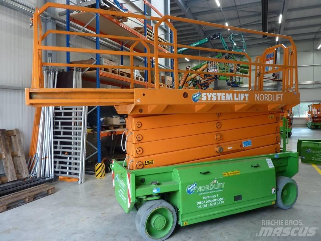 HAB S 152 10 E2WD Підйомники-ножиці