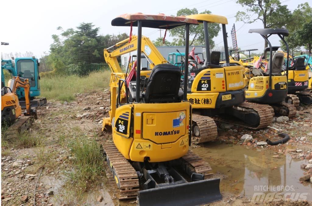 Komatsu PC 18 MR Міні-екскаватори < 7т