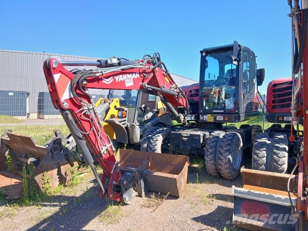 Yanmar B 75 W Колісні екскаватори