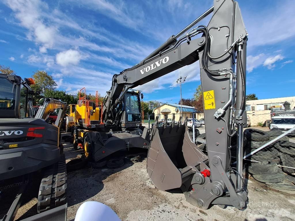 Volvo EW160E Колісні екскаватори