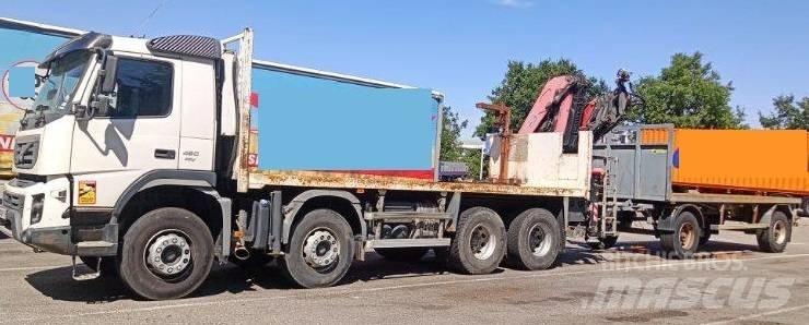 Volvo FM 460 Вантажівки-платформи/бокове розвантаження