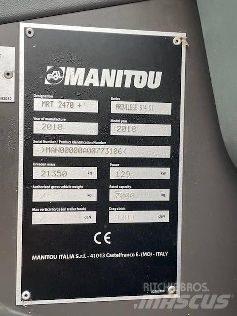 Manitou MRT2470 Телескопічні навантажувачі