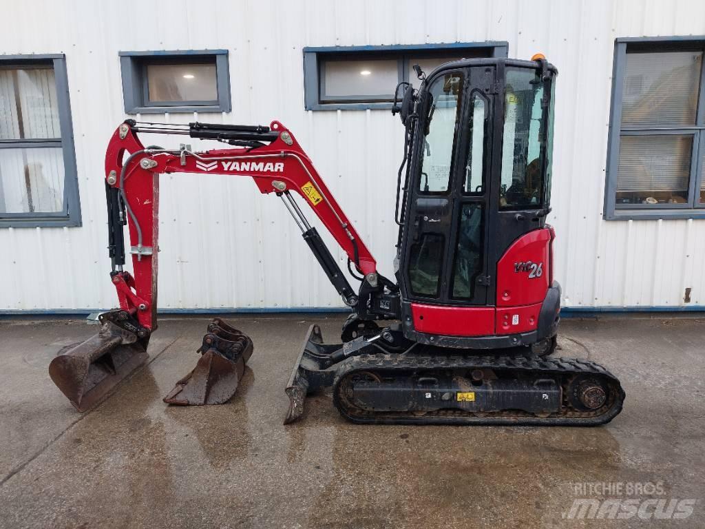 Yanmar Vio 26-6 Міні-екскаватори < 7т