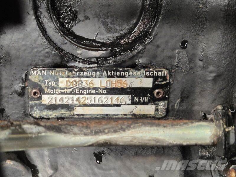 MAN D0836 LOH56 Двигуни