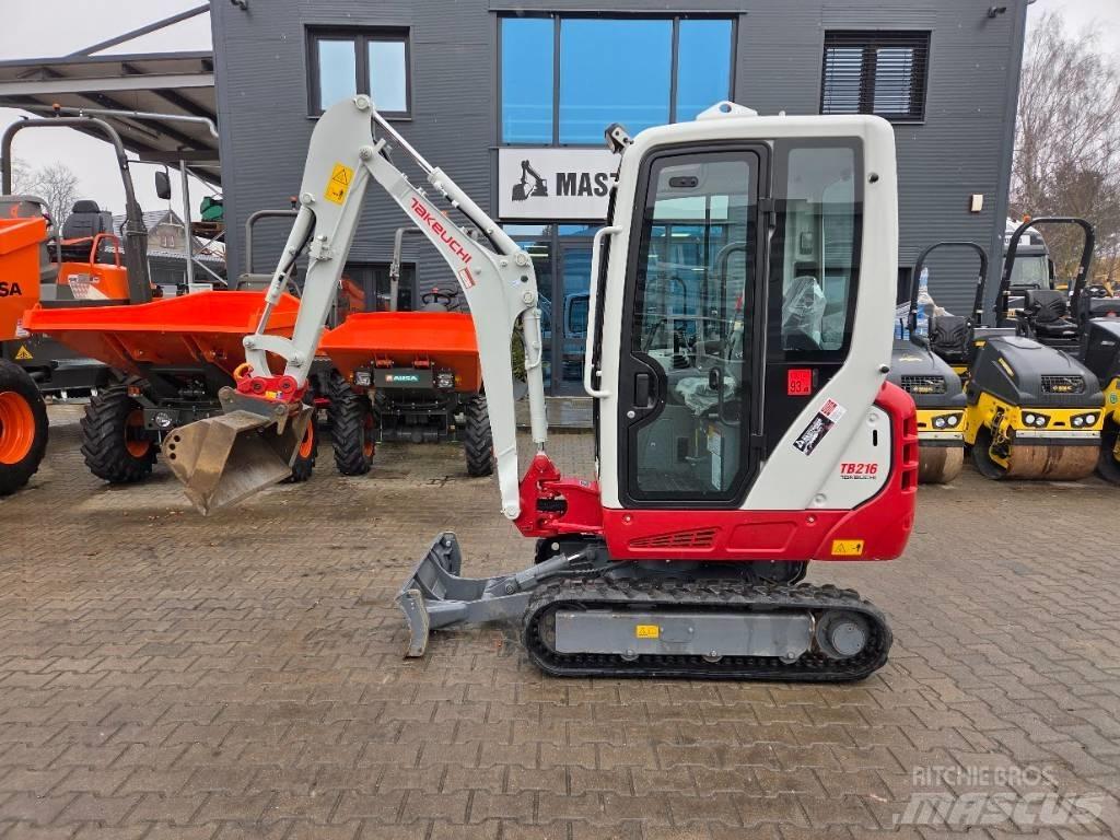 Takeuchi TB 216 Міні-екскаватори < 7т