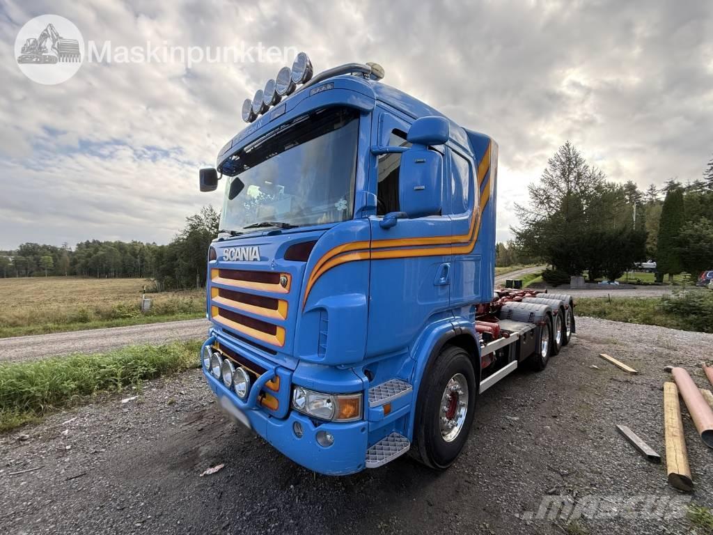 Scania R 480 LB Вантажівки з гаковим підйомом
