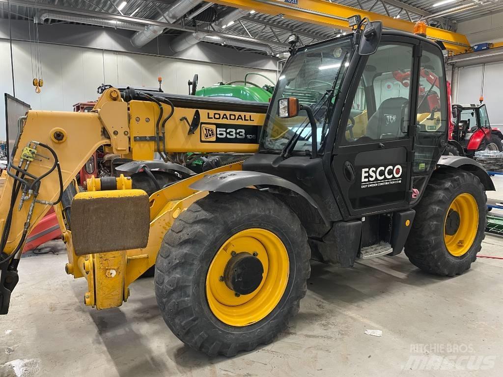 JCB 533-105 Телескопічні навантажувачі