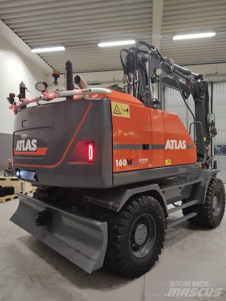 Atlas 160 W Колісні екскаватори