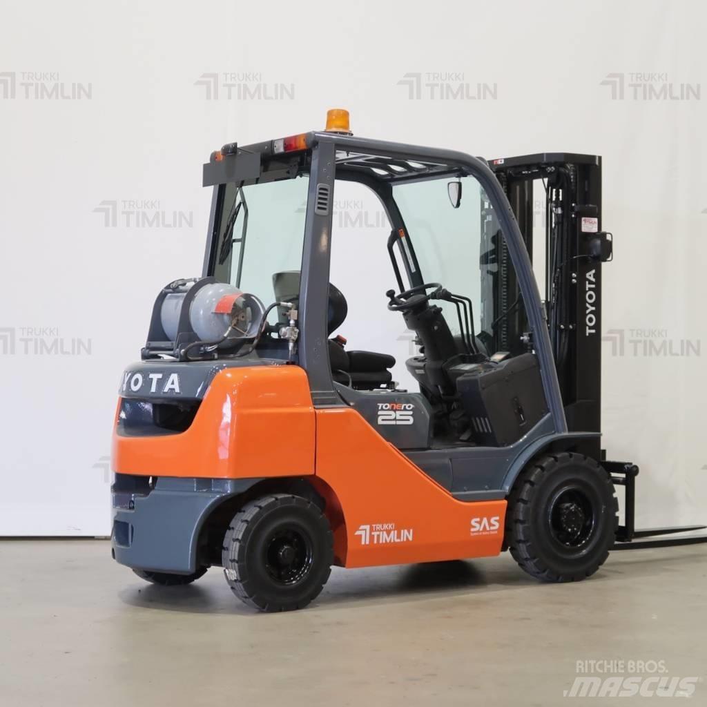 Toyota 02-8FGF25 Газові навантажувачі